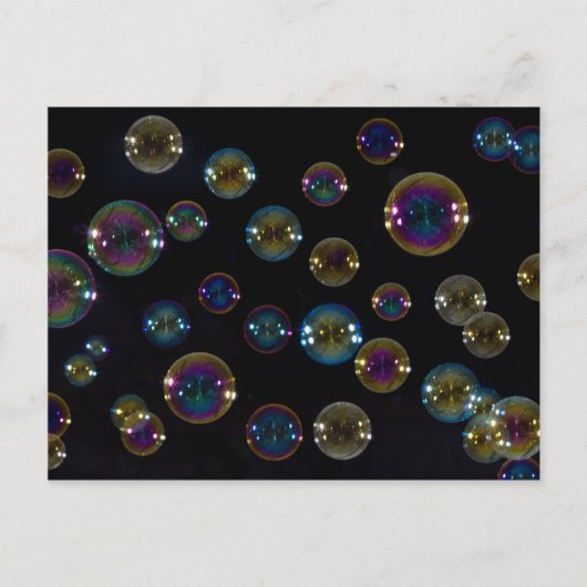 Soap Bubbles Briefkaart (Voorkant)