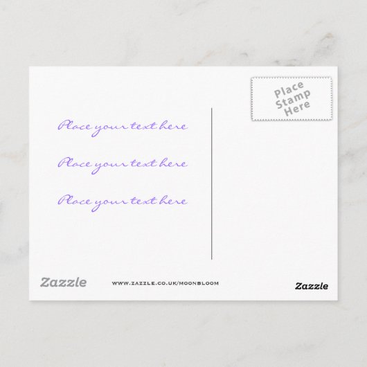 Soap Bubbles Briefkaart (Achterkant)