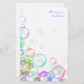 Soap Bubbles Briefpapier (Voorkant / Achterkant)