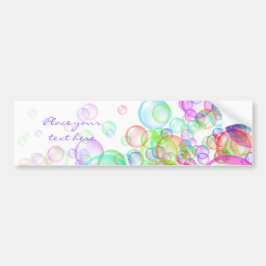 Soap Bubbles Bumpersticker
