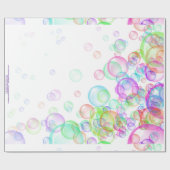 Soap Bubbles Cadeaupapier (Vlak)