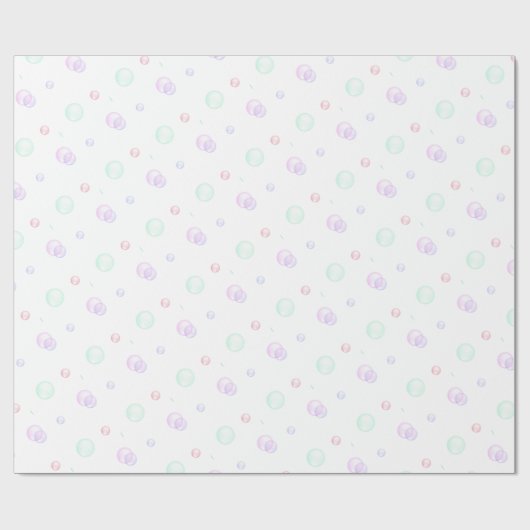 Soap Bubbles Cadeaupapier (Vlak)