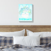 Soap Bubbles Canvas Afdruk (Insitu (Slaapkamer))