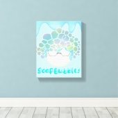 Soap Bubbles Canvas Afdruk (Insitu (Houten vloer))