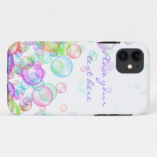 Soap Bubbles Case-Mate iPhone Case (Achterkant (horizontaal))