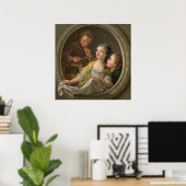 Soap Bubbles - Charles Van Loo Fine Art Poster (Thuiskantoor)
