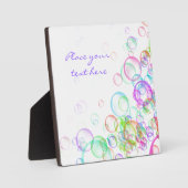 Soap Bubbles Fotoplaat (Voorkant)