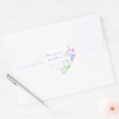 Soap Bubbles Hart Sticker (Envelop)