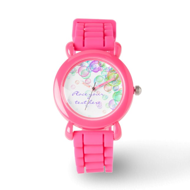 Soap Bubbles Horloge (Voorkant)