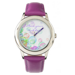 Soap Bubbles Horloge