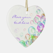 Soap Bubbles Keramisch Ornament (Rechts)