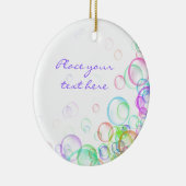 Soap Bubbles Keramisch Ornament (Rechts)