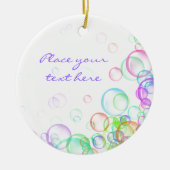 Soap Bubbles Keramisch Ornament (Voorkant)