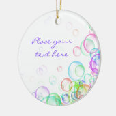 Soap Bubbles Keramisch Ornament (Links)