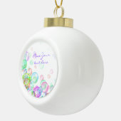 Soap Bubbles Keramische Bal Ornament (Rechts)