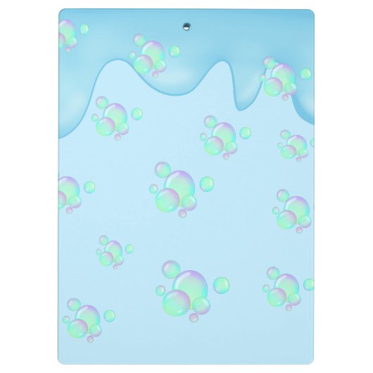 Soap Bubbles Klembord (Achterkant)