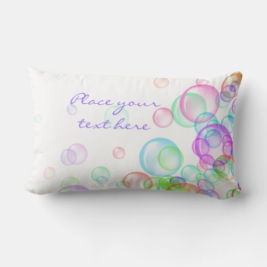 Soap Bubbles Kussen (Achterkant)