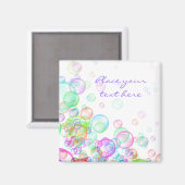 Soap Bubbles Magneet (Voorkant / Achterkant)
