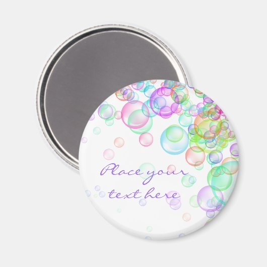 Soap Bubbles Magneet (Voorkant / Achterkant)
