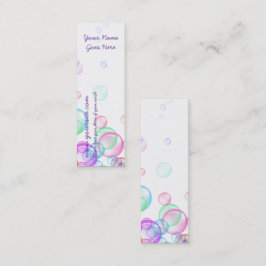 Soap Bubbles Mini Visitekaartje