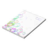 Soap Bubbles Notitieblok (Linkerzijde)