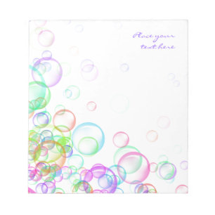 Soap Bubbles Notitieblok
