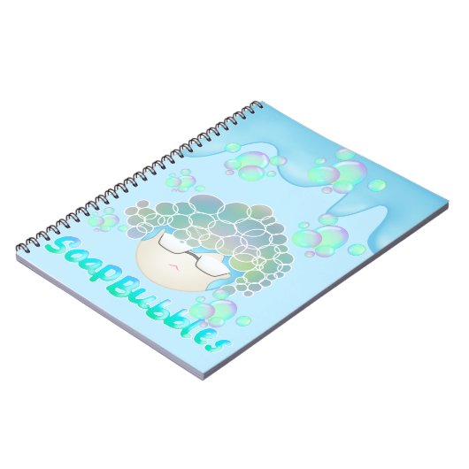 Soap Bubbles Notitieboek (Linkerzijde)