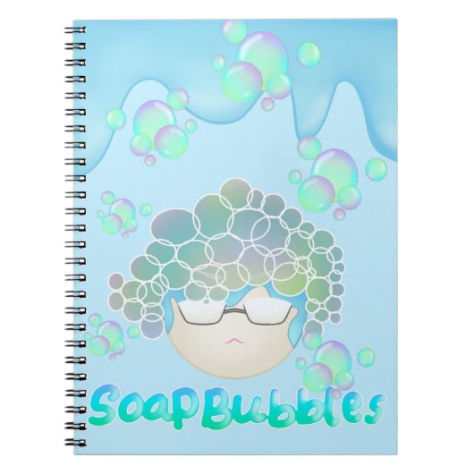 Soap Bubbles Notitieboek (Voorkant)