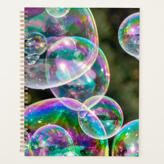 Soap bubbles planner (Voorkant)