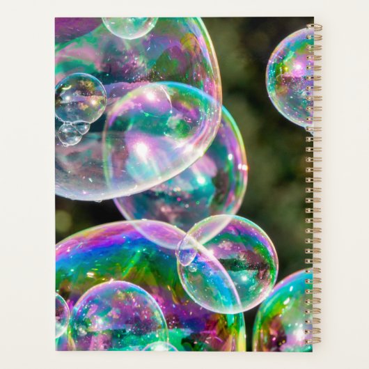 Soap bubbles planner (Achterkant)