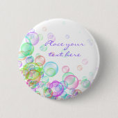 Soap Bubbles Ronde Button 5,7 Cm (Voorkant)