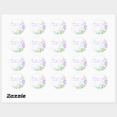 Soap Bubbles Ronde Sticker (Vel)