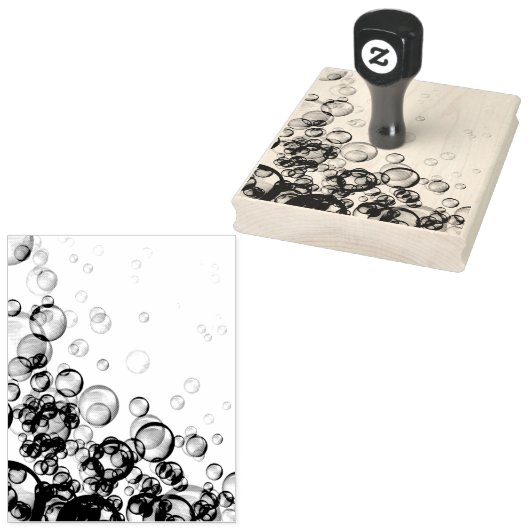 Soap Bubbles Rubberstempel (Gestempeld)
