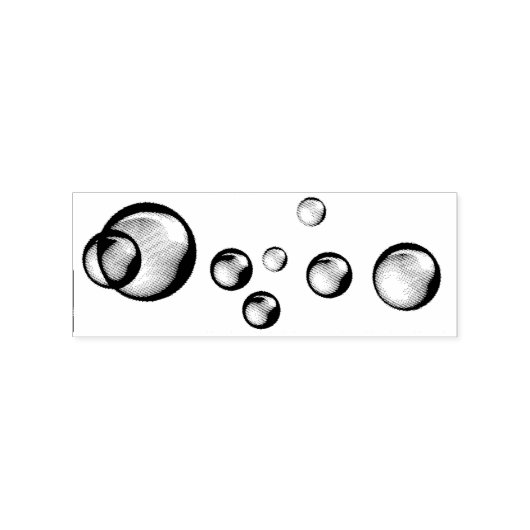 Soap Bubbles Rubberstempel (Afrduk)