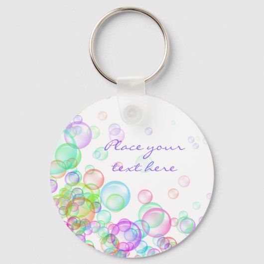 Soap Bubbles Sleutelhanger (Voorkant)