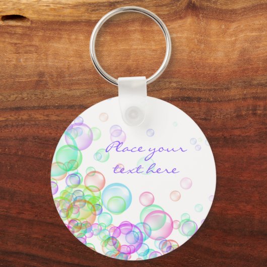 Soap Bubbles Sleutelhanger (Voorkant)