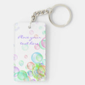 Soap Bubbles Sleutelhanger (achterkant)