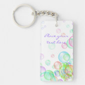 Soap Bubbles Sleutelhanger (Voorkant)