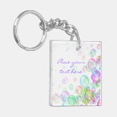 Soap Bubbles Sleutelhanger (Voorkant Links)