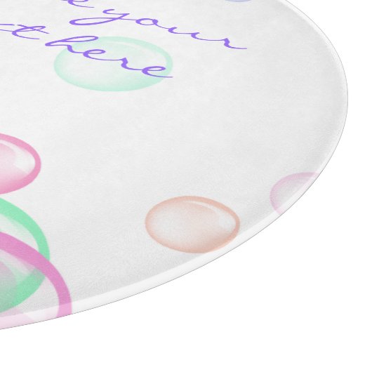 Soap Bubbles Snijplank (Hoek)