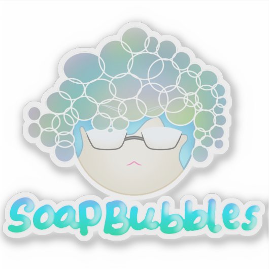 Soap Bubbles Sticker (Voorkant)