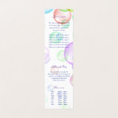 Soap Bubbles Visitekaartje (Binnenkant ongevouwen)