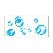 Soap Bubbles Zelfinktende Stempel (Design)