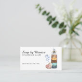 Soap Business Products Handmade Spa Visitekaartje (Staand voorkant)