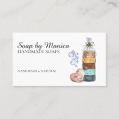 Soap Business Products Handmade Spa Visitekaartje (Voorkant)
