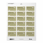 Soap Business Soap Bar — Productlabels Etiket (Full Sheet)