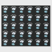 Soap Cool Funny Soap Pun Dark BG Cadeaupapier (Vlak)