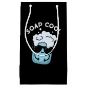 Soap Cool Funny Soap Pun Dark BG Klein Cadeauzakje (Voorkant)