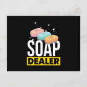 Soap Dealer Soap Making Briefkaart (Voorkant)