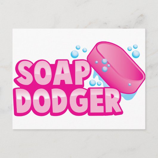 SOAP DODGER BRIEFKAART (Voorkant)